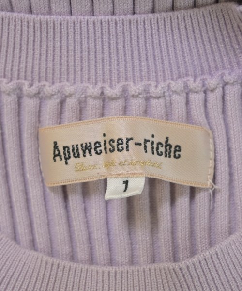 Apuweiser-riche（アプワイザーリッシェ）ワンピース 紫 サイズ:1(S位) レディース/2200683567069