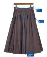 theory luxe（セオリーリュクス）ロング・マキシ丈スカート 紫 サイズ:38(M位) レディース/2200622284064