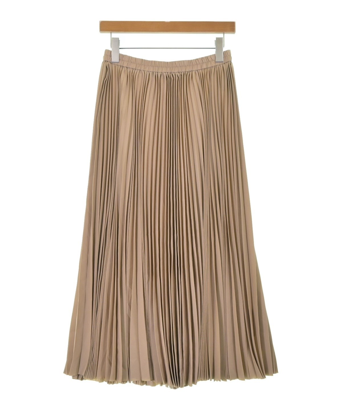 theory luxe セオリーリュクス プリーツ スカート ベージュ theory luxe（セオリーリュクス）ロング・マキシ丈スカート ベージュ