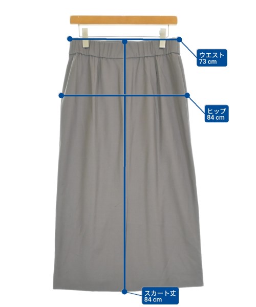 theory luxe（セオリーリュクス）ロング・マキシ丈スカート カーキ サイズ:42(L位) レディース/2200621419627