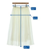 theory luxe（セオリーリュクス）ロング・マキシ丈スカート 白 サイズ:40(M位) レディース/2200621419757