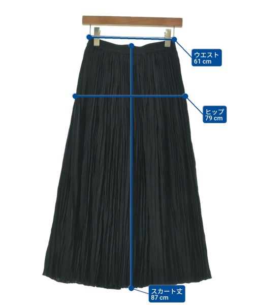 theory luxe（セオリーリュクス）ロング・マキシ丈スカート 黒 サイズ:40(M位) レディース/2200621419801