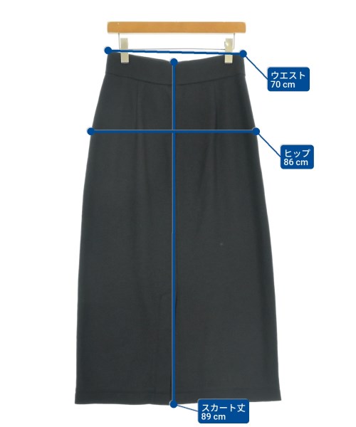 theory luxe（セオリーリュクス）ロング・マキシ丈スカート 黒 サイズ:40(M位) レディース/2200621419955