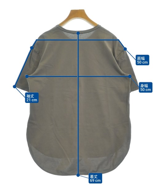 theory luxe（セオリーリュクス）Tシャツ・カットソー グレー サイズ:38(M位) レディース/2200623211014