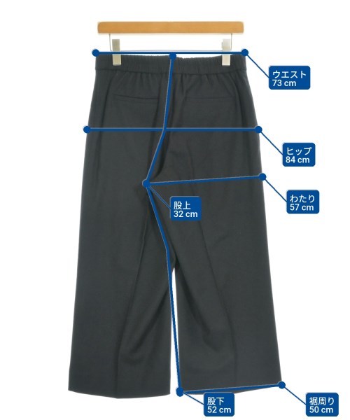 theory luxe（セオリーリュクス）クロップドパンツ 黒 サイズ:42(L位) レディース/2200629259034