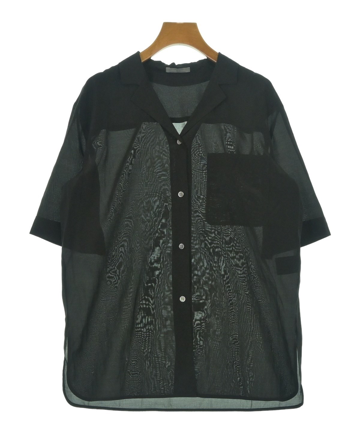 theory luxe（セオリーリュクス）カジュアルシャツ 黒 サイズ:40(L位