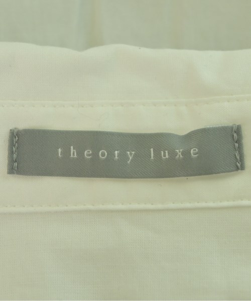 theory luxe（セオリーリュクス）カジュアルシャツ 白 サイズ:38(M位) レディース/2200629259263