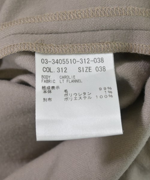 theory luxe（セオリーリュクス）ワンピース ベージュ サイズ:38(M位) レディース/2200635696014