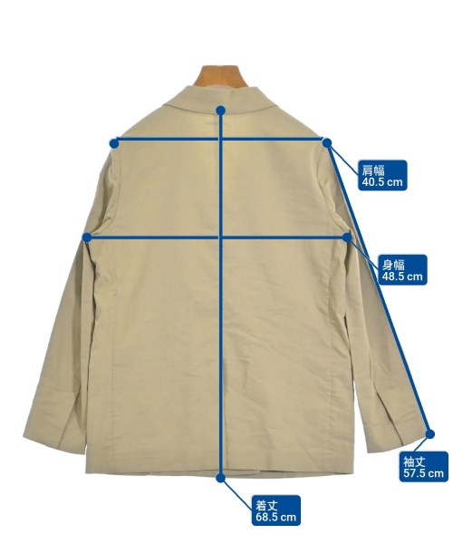 theory luxe（セオリーリュクス）テーラードジャケット ベージュ サイズ:38(M位) レディース/2200612995017