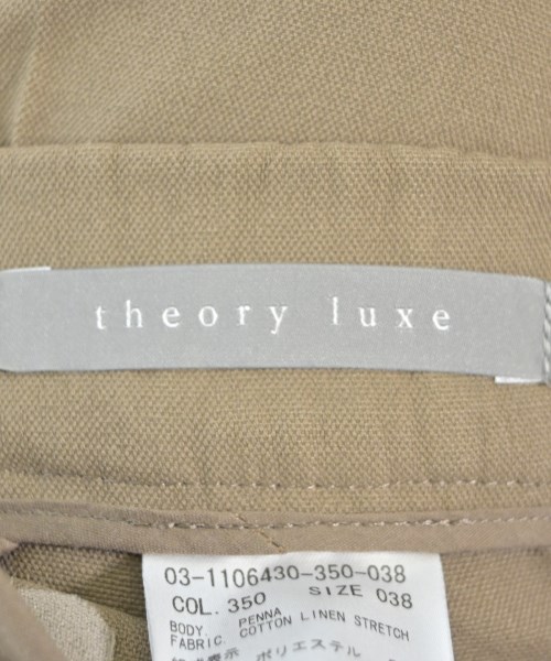 theory luxe（セオリーリュクス）スラックス 茶 サイズ:38(M位) レディース/2200636416048