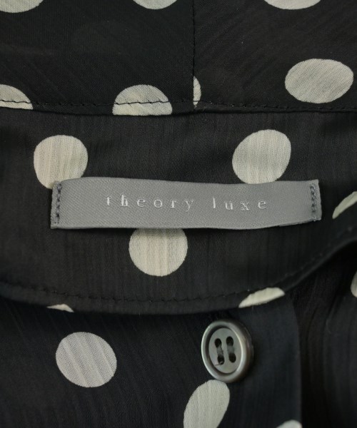 theory luxe（セオリーリュクス）ブラウス 黒 サイズ:38(M位) レディース/2200637585040
