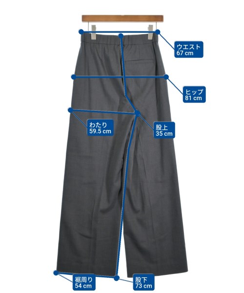theory luxe（セオリーリュクス）スラックス グレー サイズ:36(S位) レディース/2200637635042