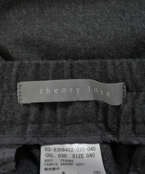 theory luxe（セオリーリュクス）スラックス グレー サイズ:40(M位) レディース/2200637831017
