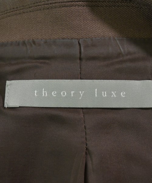 theory luxe（セオリーリュクス）カジュアルジャケット 茶 サイズ:38(M位) レディース/2200637986045