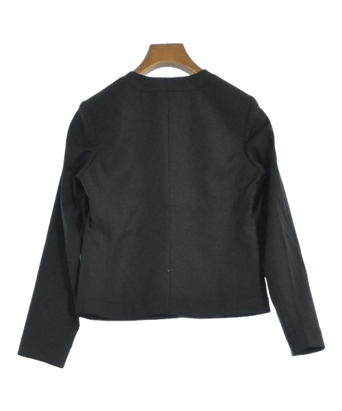 theory luxe（セオリーリュクス）ノーカラージャケット 黒 サイズ:S レディース/2200639390031