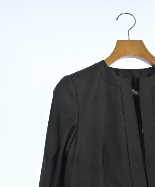 theory luxe（セオリーリュクス）ノーカラージャケット 黒 サイズ:S レディース/2200639390031