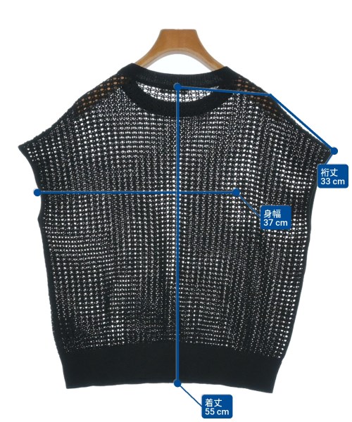 theory luxe（セオリーリュクス）ニット・セーター 黒 サイズ:38(M位) レディース/2200625939107