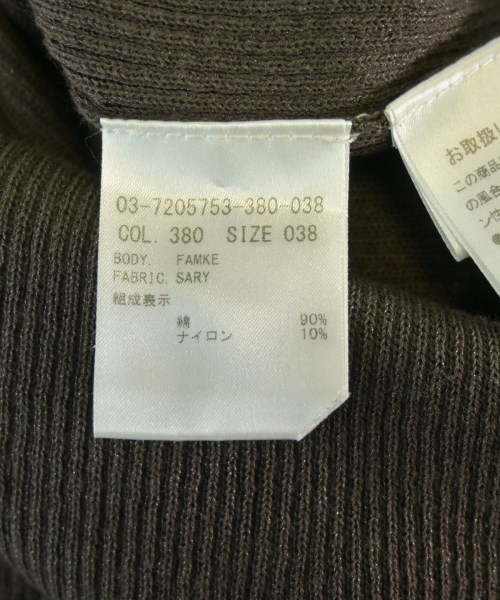 theory luxe（セオリーリュクス）ワンピース 茶 サイズ:38(M位) レディース/2200627844041