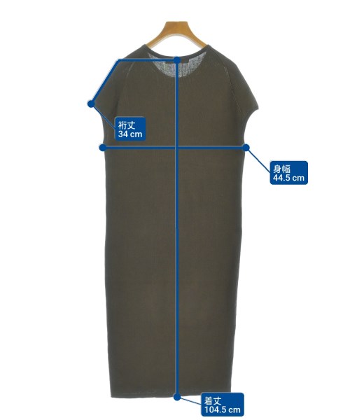 theory luxe（セオリーリュクス）ワンピース 茶 サイズ:38(M位) レディース/2200627844041
