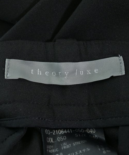 theory luxe（セオリーリュクス）スラックス 黒 サイズ:40(M位) レディース/2200627844089