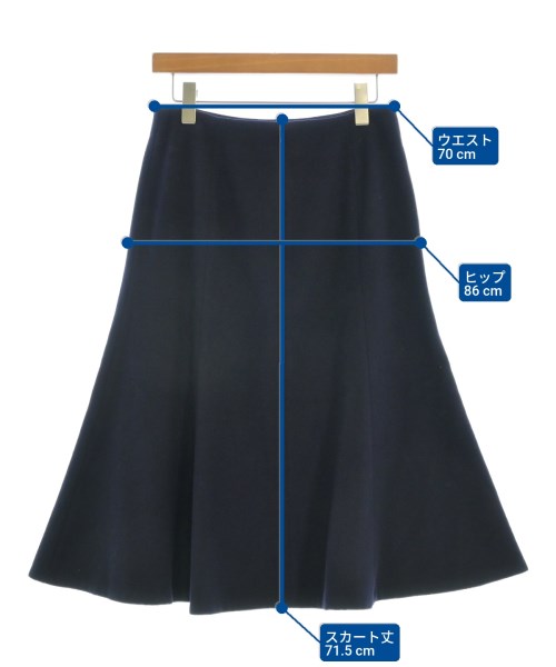 theory luxe（セオリーリュクス）ロング・マキシ丈スカート 紺 サイズ:40(M位) レディース/2200637841115