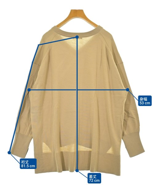 theory luxe（セオリーリュクス）ニット・セーター ベージュ サイズ:38(M位) レディース/2200640682095