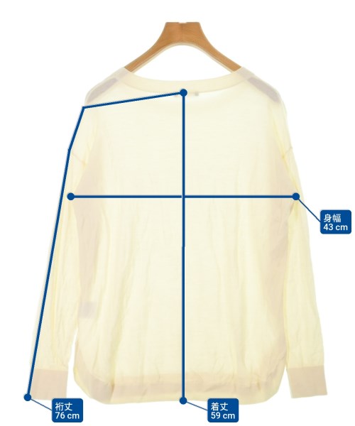 theory luxe（セオリーリュクス）ニット・セーター ベージュ サイズ:38(M位) レディース/2200621877090