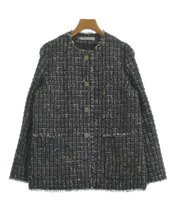 theory luxe（セオリーリュクス）ノーカラージャケット 黒 サイズ:38(M