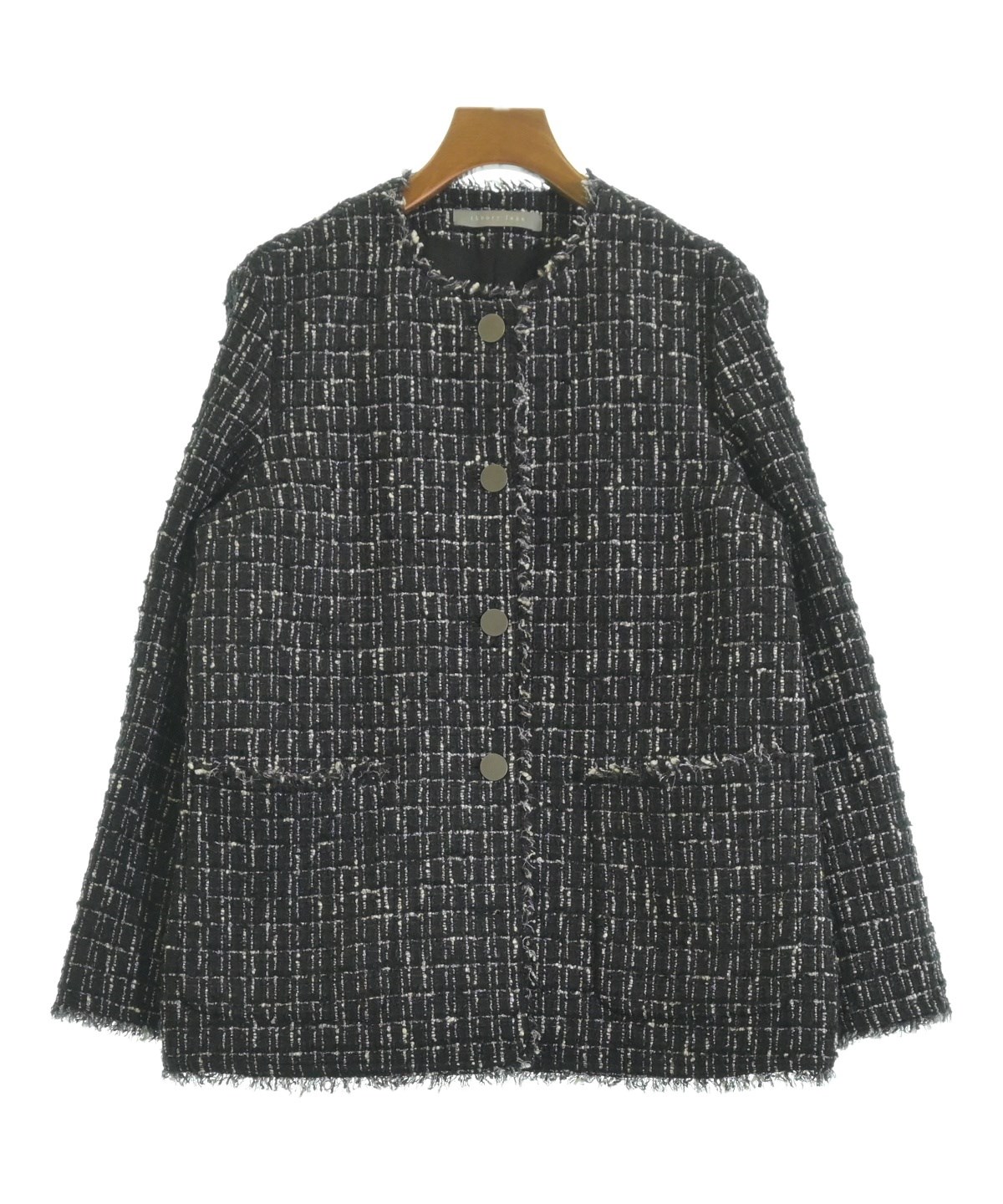 極美品　セオリーリュクス ノーカラー レザージャケット 最高級 羊革 38 Theory luxe - theory luxe ノーカラー レザージャケットの通販 by