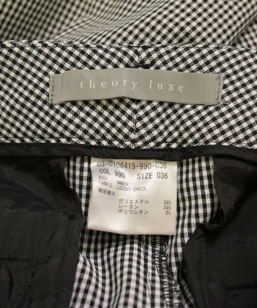 theory luxe（セオリーリュクス）スラックス 黒 サイズ:36(S位) レディース/2200624080077