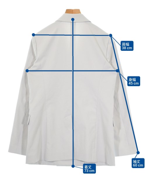 theory luxe（セオリーリュクス）カジュアルジャケット グレー サイズ:38(M位) レディース/2200641374029