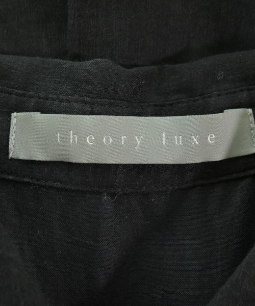 theory luxe（セオリーリュクス）シャツワンピース 黒 サイズ:32(M位) レディース/2200626824105