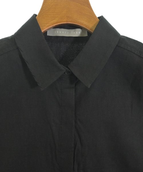 theory luxe（セオリーリュクス）シャツワンピース 黒 サイズ:32(M位) レディース/2200626824105