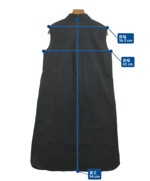 theory luxe（セオリーリュクス）シャツワンピース 黒 サイズ:32(M位) レディース/2200626824105