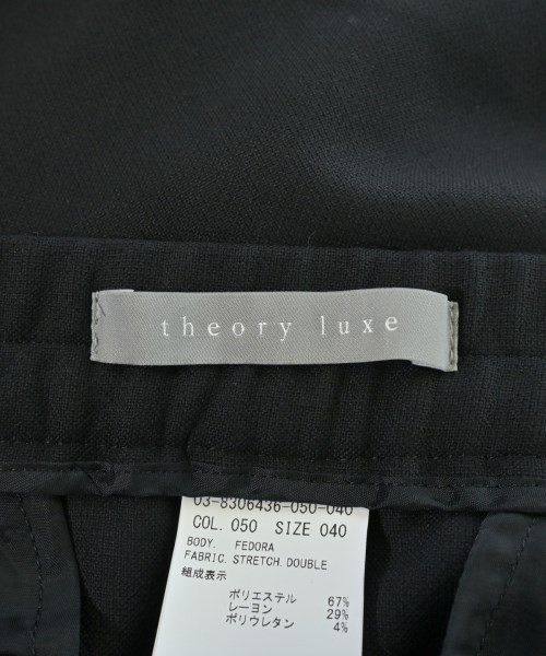 theory luxe（セオリーリュクス）スラックス 黒 サイズ:40(M位) レディース/2200628537249