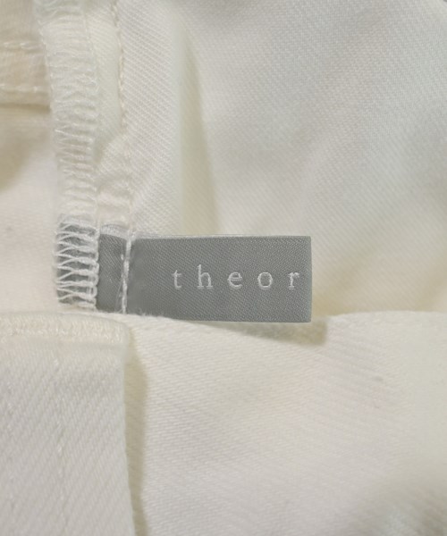 theory luxe（セオリーリュクス）デニムパンツ 白 サイズ:36(S位) レディース/2200629839014