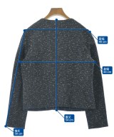 theory luxe（セオリーリュクス）ノーカラージャケット 紺 サイズ:40(M位) レディース/2200631491026