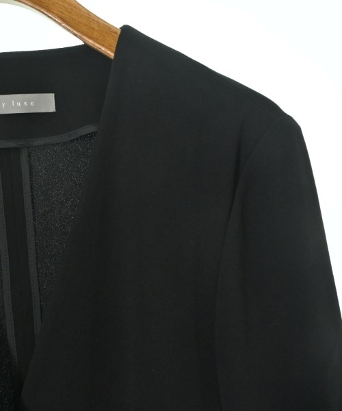 theory luxe（セオリーリュクス）ノーカラージャケット 黒 サイズ:40(M位) レディース/2200631667131