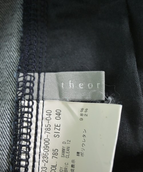 theory luxe（セオリーリュクス）デニムパンツ 紺 サイズ:40(M位) レディース/2200633277031