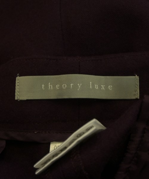 theory luxe（セオリーリュクス）スラックス 紫 サイズ:42(L位) レディース/2200633277109