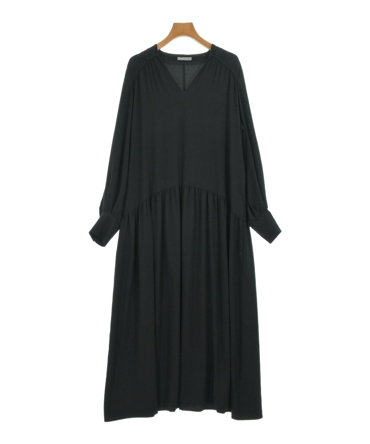 theory luxe セオリーリュクス プリーツロングフレアワンピース 38M