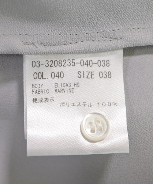 theory luxe（セオリーリュクス）ブラウス グレー サイズ:38(M位) レディース/2200611656094