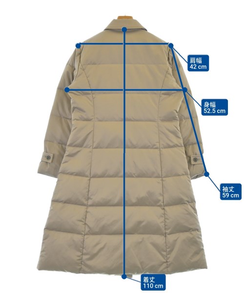theory luxe（セオリーリュクス）ダウンコート 茶 サイズ:40(M位) レディース/2200612516014