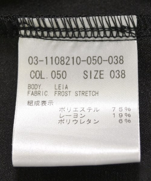 theory luxe（セオリーリュクス）ブラウス 黒 サイズ:38(M位) レディース/2200616456132