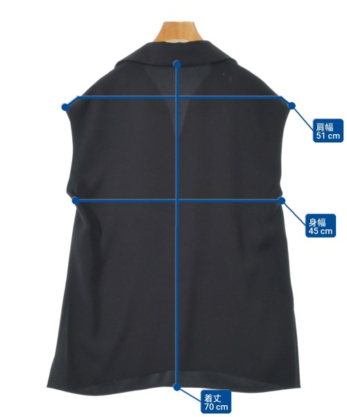 theory luxe（セオリーリュクス）ブラウス 黒 サイズ:38(M位) レディース/2200616456156