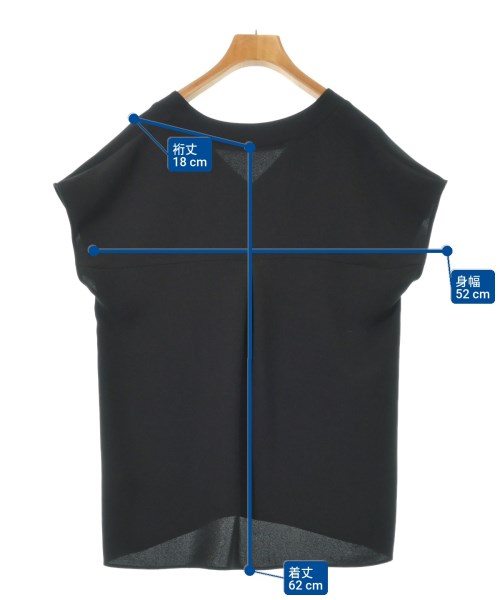 theory luxe（セオリーリュクス）ブラウス 黒 サイズ:38(M位) レディース/2200616456163