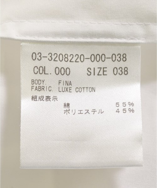 theory luxe（セオリーリュクス）ブラウス 白 サイズ:38(M位) レディース/2200616456170