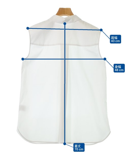 theory luxe（セオリーリュクス）ブラウス 白 サイズ:38(M位) レディース/2200616456170