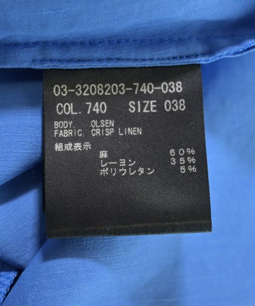 theory luxe（セオリーリュクス）ブラウス 青 サイズ:38(M位) レディース/2200616456187