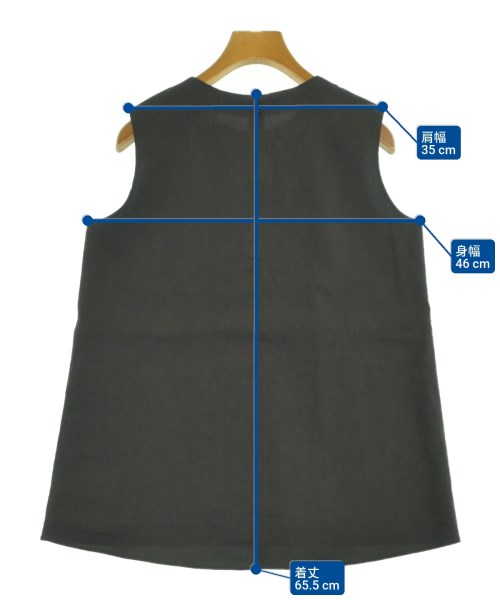 theory luxe（セオリーリュクス）カジュアルシャツ グレー サイズ:38(M位) レディース/2200616456224